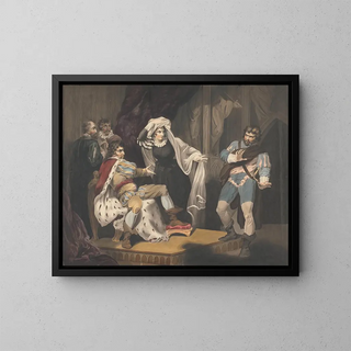 Richard Westall - Theatrical Figures About a Throne.webp