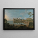 Château de Caernarfon - Richard Wilson — gerahmtes Bild an der Wand