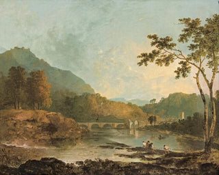 Dinas Bran depuis Llangollen - Richard Wilson — Ansicht des Kunstwerks