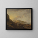 Douvres - Richard Wilson — gerahmtes Bild an der Wand