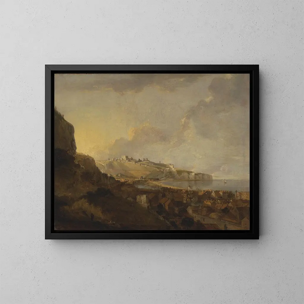 Douvres - Richard Wilson — gerahmtes Bild an der Wand