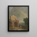Villa d'Hadrien - Richard Wilson — gerahmtes Bild an der Wand