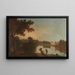 Wilton House depuis le sud-est - Richard Wilson — gerahmtes Bild an der Wand