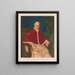 Seiner Heiligkeit Papst Leo XIII - Rico Roma — gerahmtes Bild an der Wand