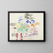 Boitsfort, das Tor zum Park - Rik Wouters — gerahmtes Bild an der Wand