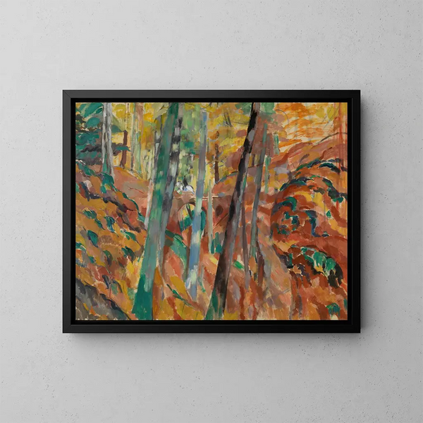 Le Ravin A - Rik Wouters — gerahmtes Bild an der Wand