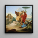 Rinaldo und der Magier von Ascalon - Giovanni Battista Tiepolo — gerahmtes Bild an der Wand