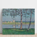 Reproduktion des Gemäldes Fluss der Seine bei Petit-Gennevilliers - Gustave Caillebotte