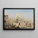 Szene einer orientalischen Straße - Robert Alott — gerahmtes Bild an der Wand