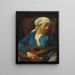 Der Mandolinenspieler - Robert Anning Bell — gerahmtes Bild an der Wand