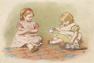 Robert Barnes - Two Girls Playing.webp