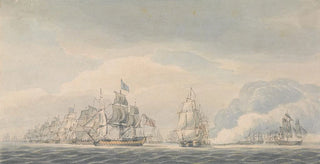 Robert Cleveley - The Battle of Cape St Vincent.webp