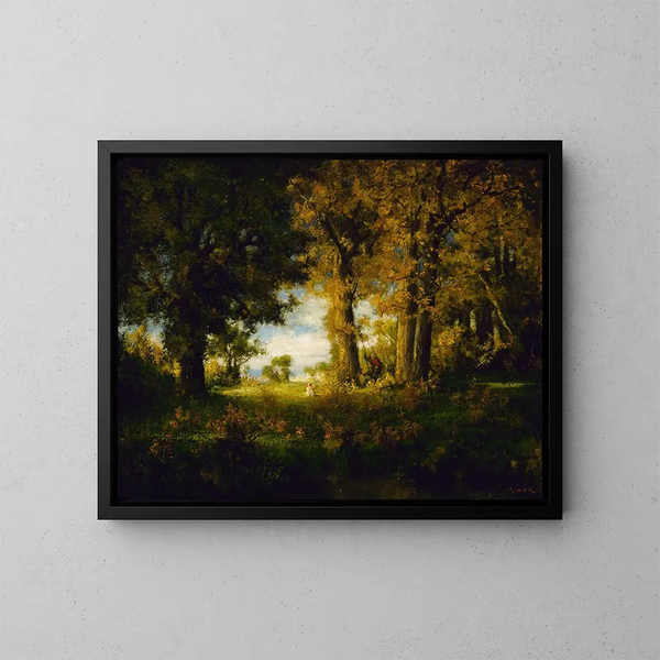 Oktober - Robert Crannell Minor — gerahmtes Bild an der Wand