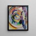 Verbrechen aus Leidenschaft - Robert Delaunay — gerahmtes Bild an der Wand