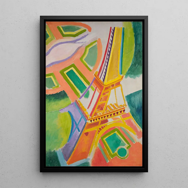 Tour Eiffel - Robert Delaunay — gerahmtes Bild an der Wand