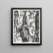 La Tour - Robert Delaunay — gerahmtes Bild an der Wand