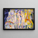 La Ville de Paris (Conflikt der Fälle) - Robert Delaunay — gerahmtes Bild an der Wand