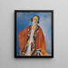 Portrait von Hélène Marre - Robert Delaunay — gerahmtes Bild an der Wand