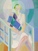 Portrait von Madame Heim - Robert Delaunay — Ansicht des Kunstwerks