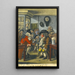 Der Kontrast - Robert Dighton — gerahmtes Bild an der Wand