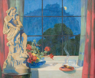 Robert Easton Stuart - From my studio window Edinburgh.webp