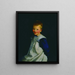 Holländisches Mädchen, das lacht - Robert Henri — gerahmtes Bild an der Wand