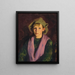 Patrick - Robert Henri — gerahmtes Bild an der Wand