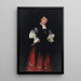 Junge spanische Mädchen aus Madrid, eine Chula - Robert Henri — gerahmtes Bild an der Wand