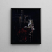 Das Modell - Robert Henri — gerahmtes Bild an der Wand