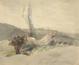 L'arbre tombé - Robert Hills — Ansicht des Kunstwerks