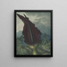 L'Arum-Drache - Robert John Thornton — gerahmtes Bild an der Wand