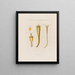 Jusquiame jaune - Robert John Thornton — gerahmtes Bild an der Wand