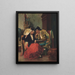Hof - Robert Kemm — gerahmtes Bild an der Wand