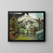 Blume in einem londoner Garten - Robert Kirkland Jamieson — gerahmtes Bild an der Wand
