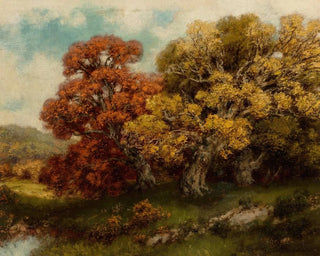Laubwerk der Adirondacks - Robert Melvin Decker — Ansicht des Kunstwerks