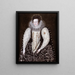 Frances Lady Reynell de West Ogwell Devon - Robert Peake l'Ancien — gerahmtes Bild an der Wand