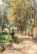 Ein sonniger Weg im Frühling - Robert Russ — Ansicht des Kunstwerks