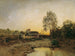 Landschaft mit Teich und Bäumen - Robert Russ — Ansicht des Kunstwerks