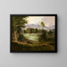 Château de Chapultepec - Robert S. Duncanson — gerahmtes Bild an der Wand
