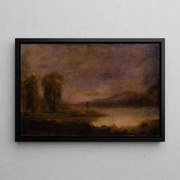 Robert S Duncanson - Landscape with Lake.webp