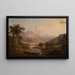 Landschaftsgemälde schottischer Landschaften - Robert S. Duncanson — gerahmtes Bild an der Wand