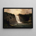 Cascade in Montmorency - Robert S. Duncanson — gerahmtes Bild an der Wand