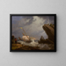 Bac - Robert Salmon — gerahmtes Bild an der Wand