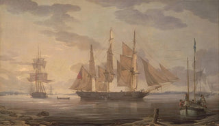 Robert Salmon - Ships in harbor.webp