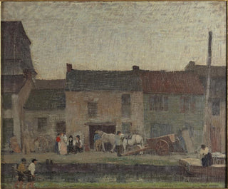 Abenddämmerung - Robert Spencer — Ansicht des Kunstwerks