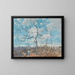Mann am Kanalrand - Robert Spencer — gerahmtes Bild an der Wand