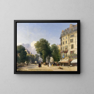 Robert Stanley Colet - Le boulevard des Capucines au dbouch de la rue de la Paix.webp
