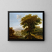 Landschaft - Robert Streeter — gerahmtes Bild an der Wand
