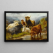 Highland Vieh - Robert Watson — gerahmtes Bild an der Wand