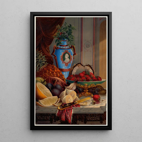 Dessert n° 2 - Robert Wilkie — gerahmtes Bild an der Wand